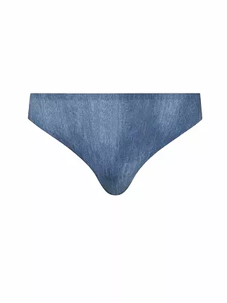 CHANTELLE | String SOFT STRETCH blue denim print | 